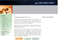 Desktop Screenshot of juristalegalis.com